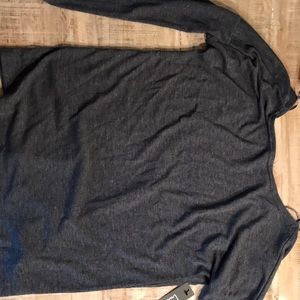 Long sleeve ,lightweight, low back sweater